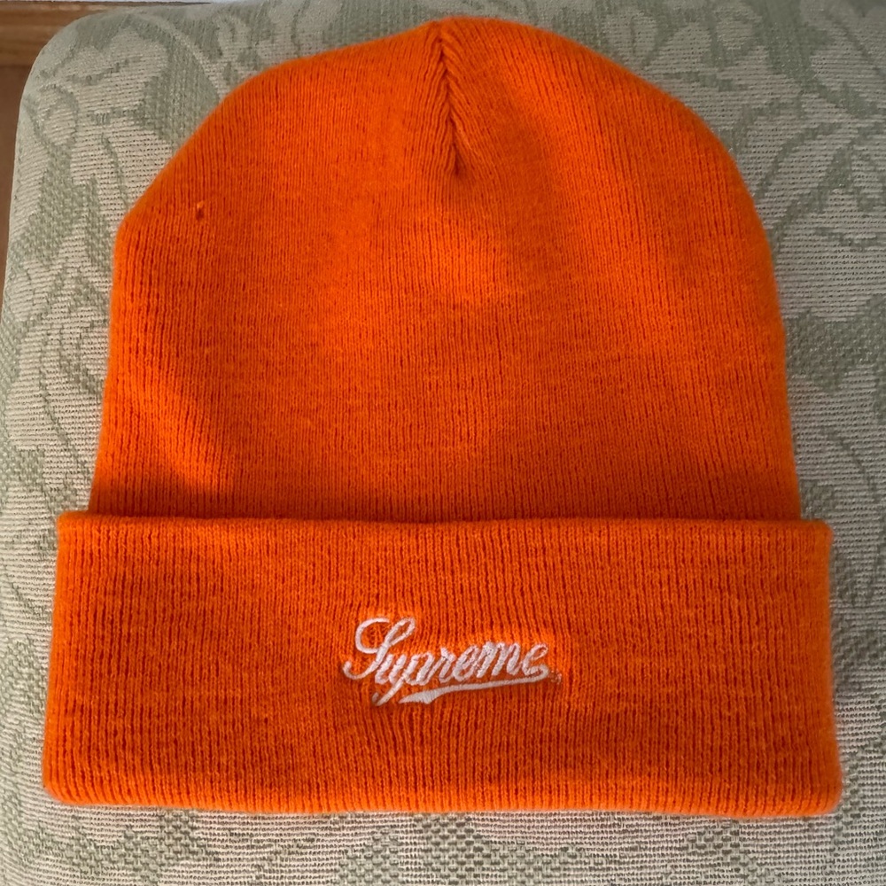 Supreme Orange Beanie